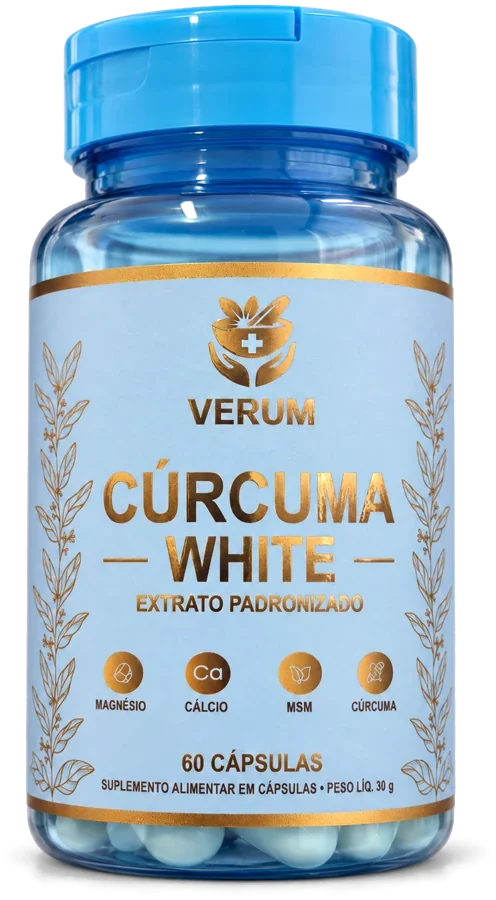 Frasco de Cúrcuma White Verum